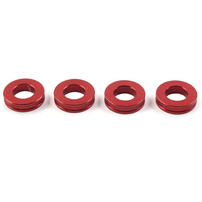 4X CNC Brake Caliper Spacer Kit for Ducati Panigale V4/R/S (2018–2021) Red