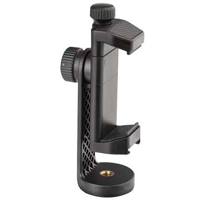 Phone Clip Holder with Cold Shoe 1/4" Mount for Universal Use (Adjustable 55-100mm)