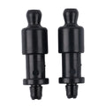 2X String Clips for Ford Focus C-MAX (2005–2015) Parcel Shelf Black Plastic