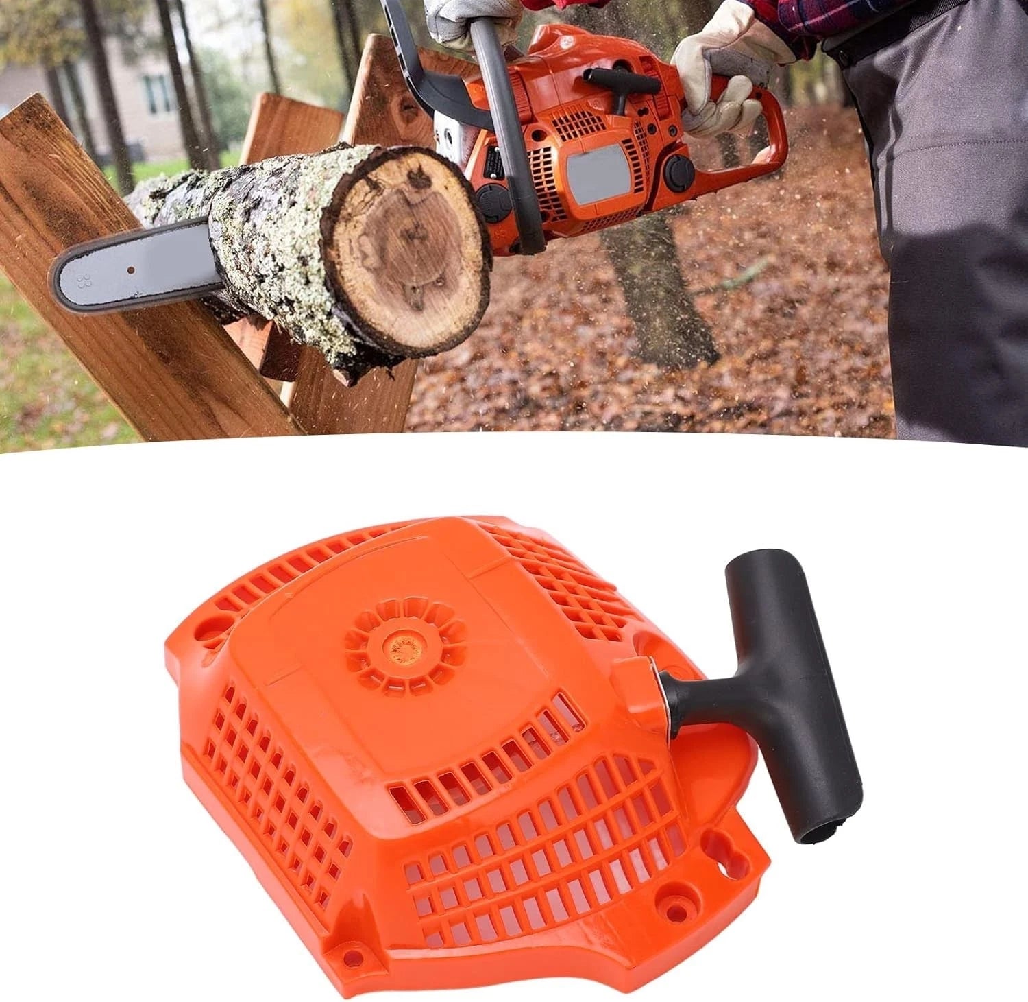 Recoil Starter for Chainsaw (Precise Fitment, Smooth Action)