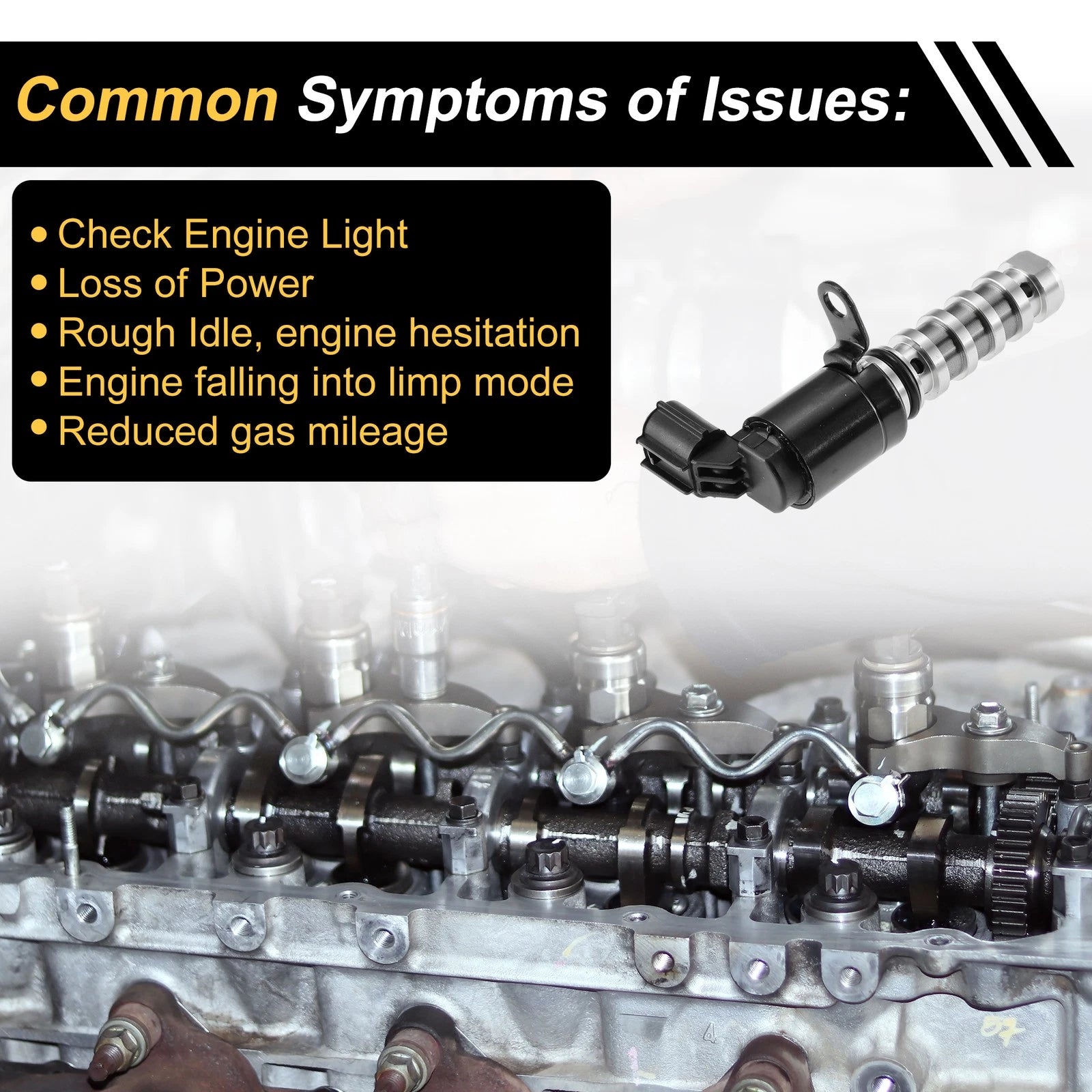 Engine Variable Valve Timing VVT Solenoid Replacement for Hyundai Elantra (2017–2020)