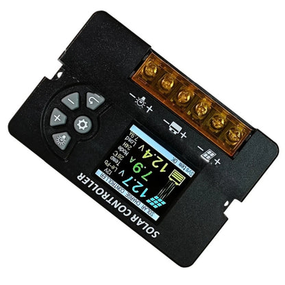Charge Controller for Smart For Solar Panels with Clear LCD Readout