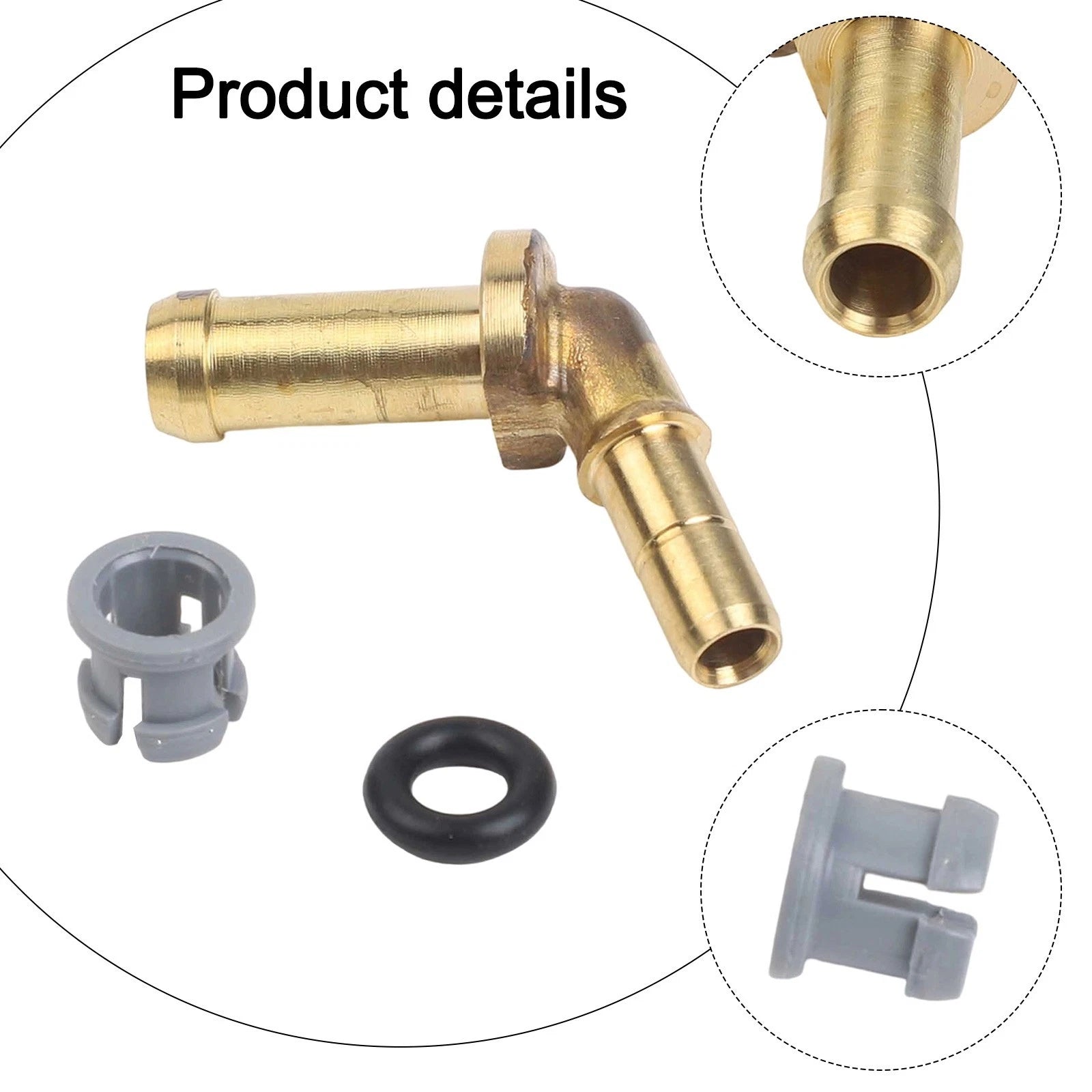 Tube Connector for Radiator Outlet Replacement