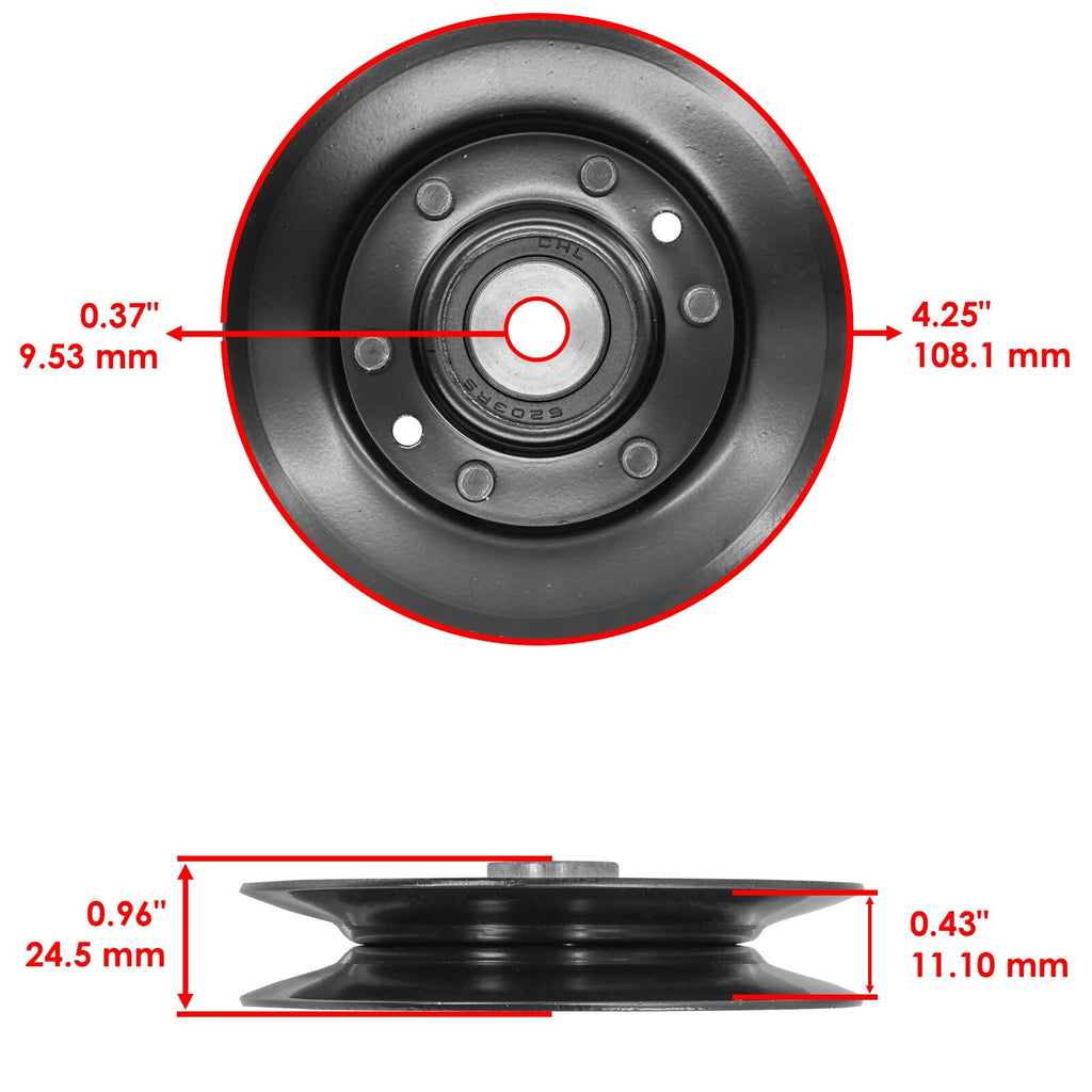 Deck Pulley w Pulleys Replacement for Electrolux AYP 46 inch (2000–2020)