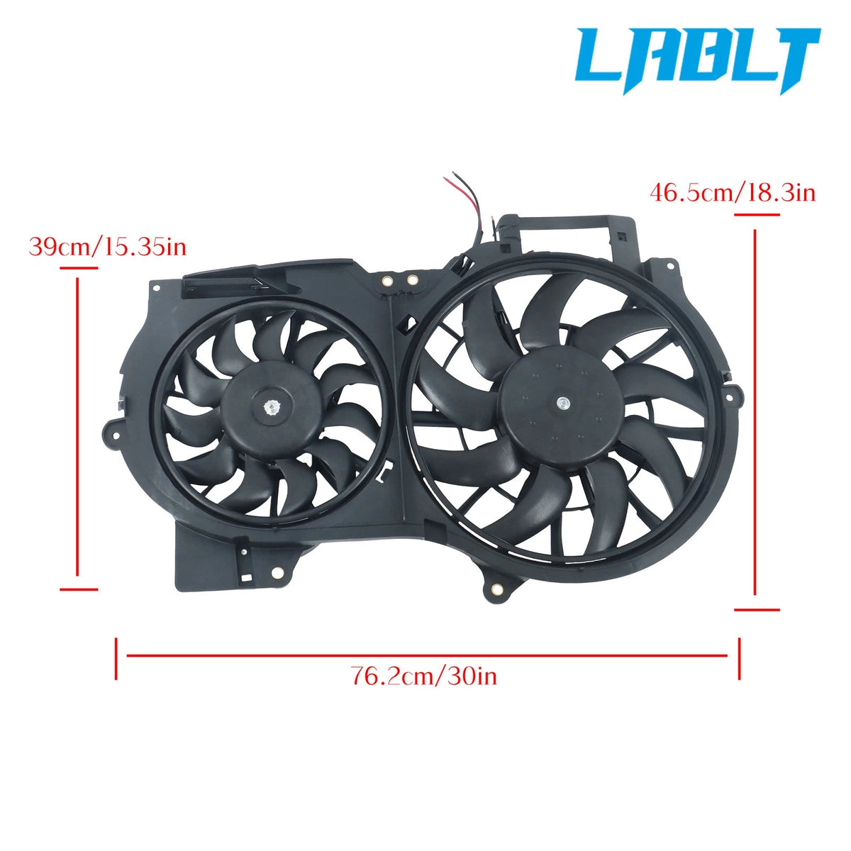 Radiator Cooling Fan Assembly for Audi A6 A6 Quattro (2005–2011) 4F0121207A