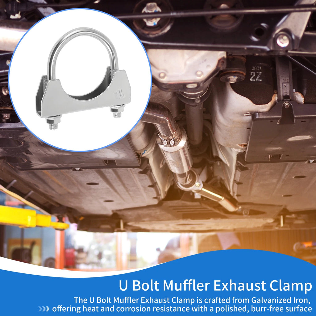 U Bolt Muffler Exhaust Clamp for Universal Applications (1.89")