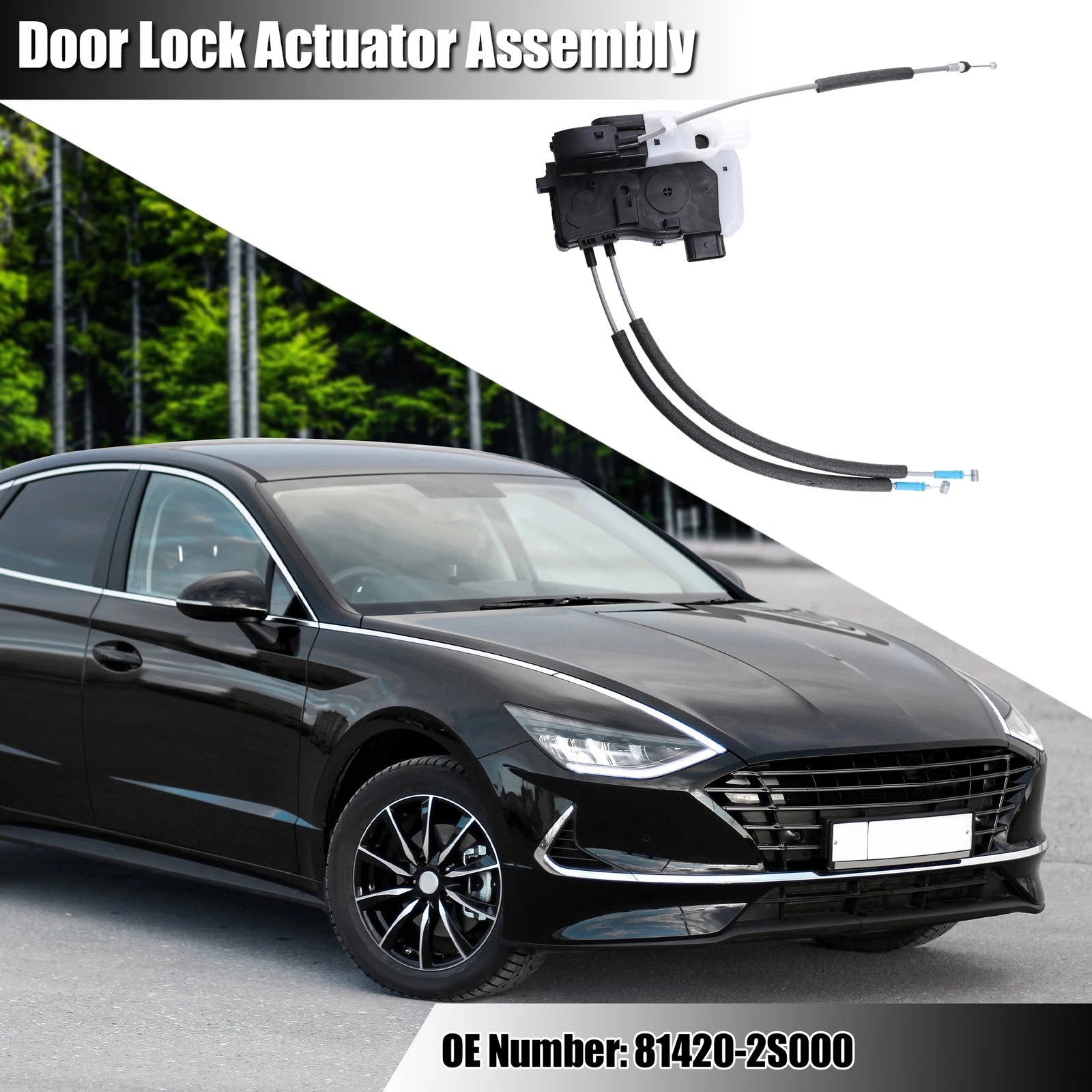Rear Right Door Latch Lock Actuator Replacement for Hyundai Tucson (2011–2015)