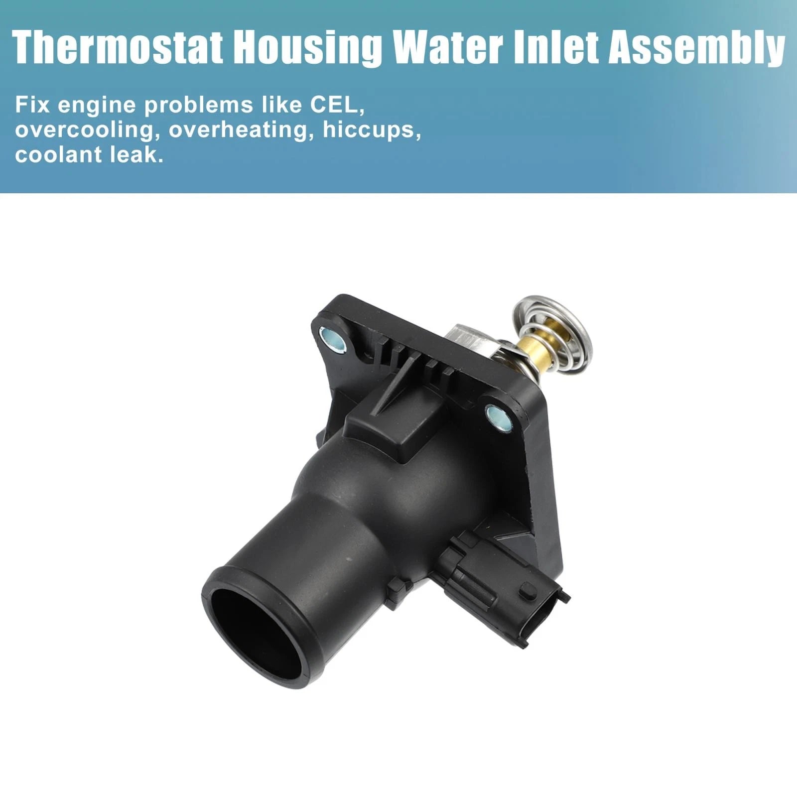 Engine Coolant Thermostat Housing Assembly for Chevrolet Aveo (2009–2011)