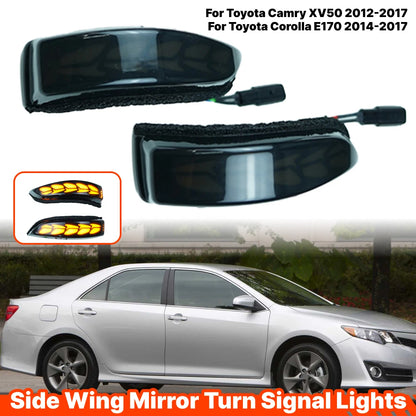 Smoked Sequential Signal Lights for Toyota Venza Corolla (2010–2020)