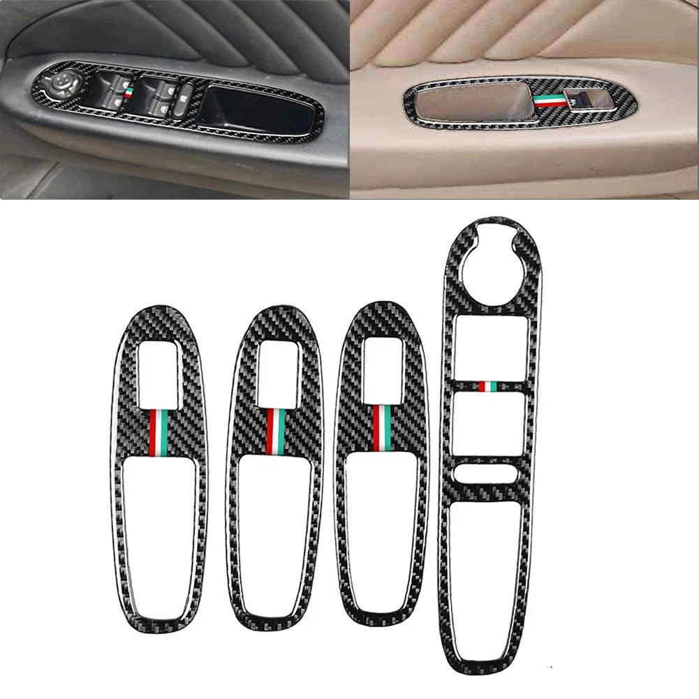 Window Lift Switch Button Panel Cover Trim for Alfa Romeo 159 (2004–2012)