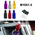 M10x1.5 Aluminum Shift Knob Adapter for Universal Non-Threaded Shifters