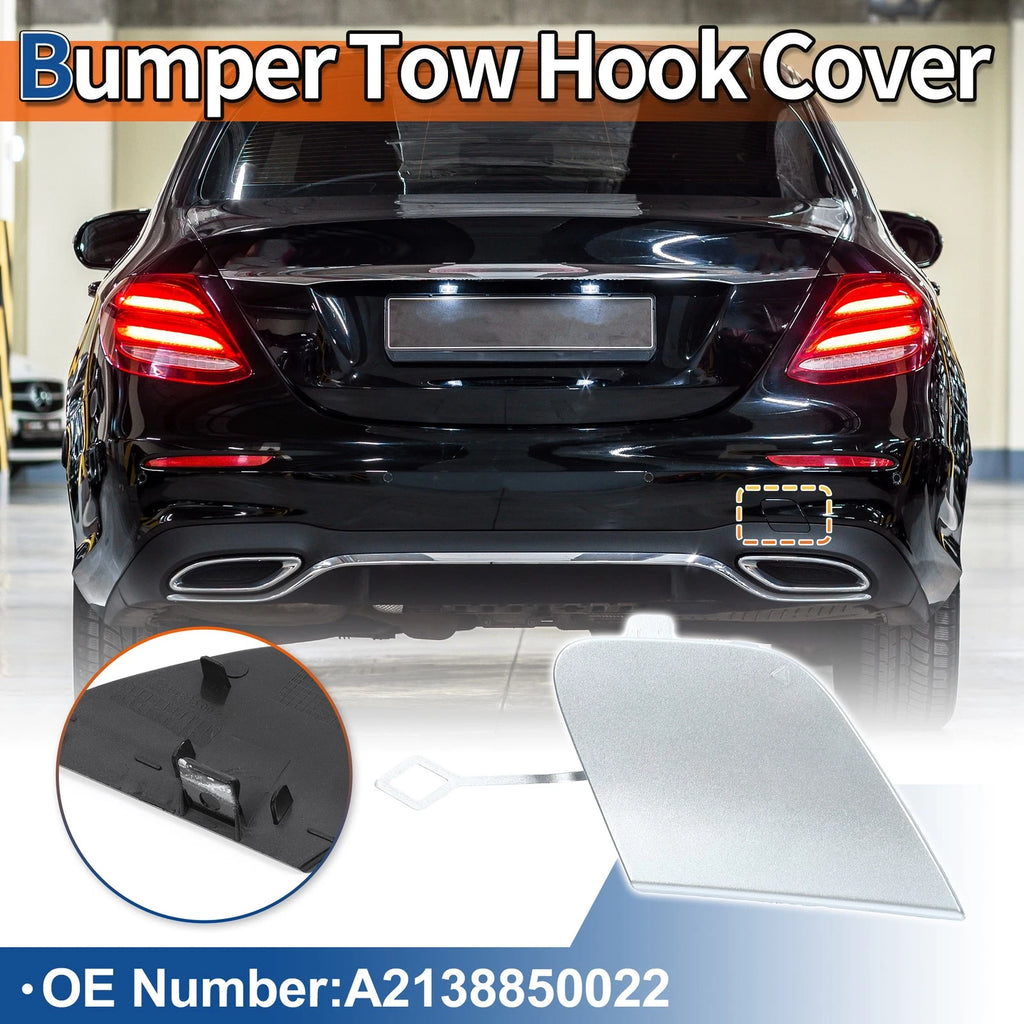 Rear Tow Hook Cover Replacement for Mercedes-Benz W213 (2017–2021)