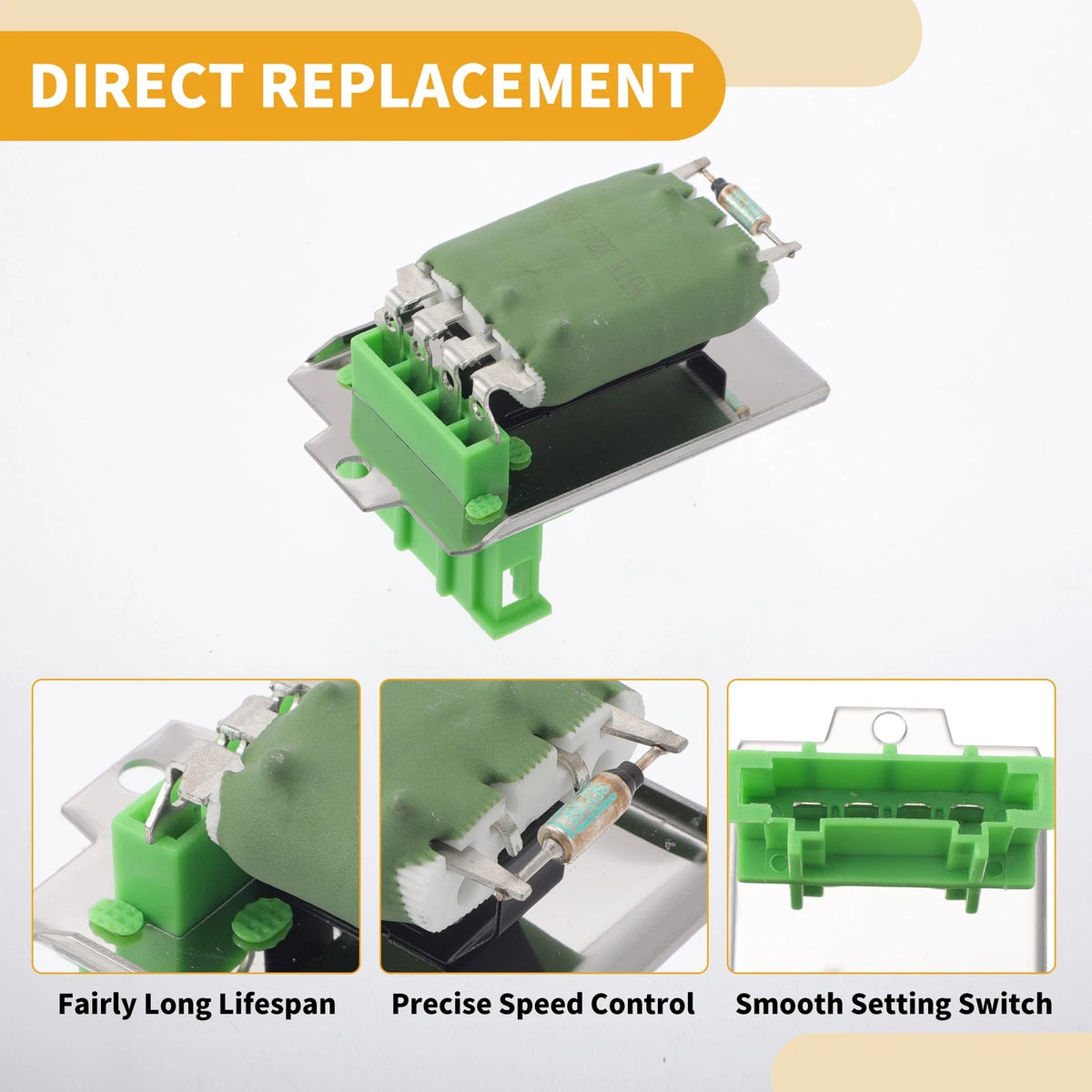 HVAC Blower Motor Resistor for No. 7M0959263G