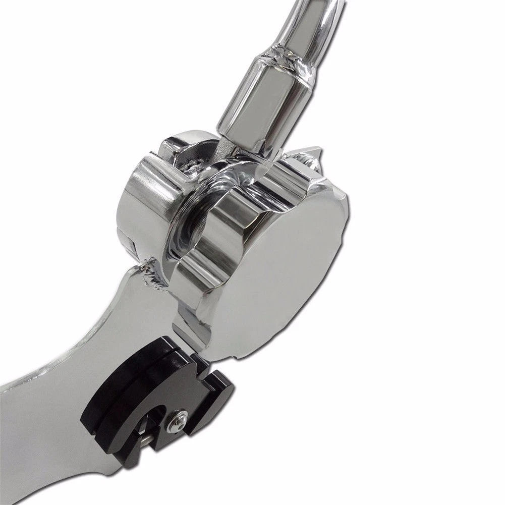 Adjustable Backrest Sissy Bar with Luggage Rack for Harley Touring (1994–2008)
