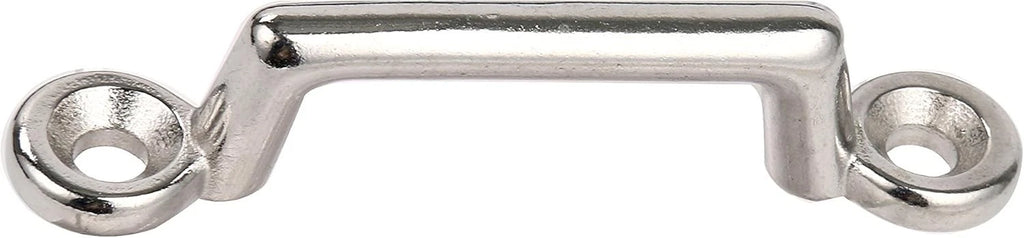 6pcs Stainless Steel Bimini Top Strap Pad Eye Footman's Loop for Kayak