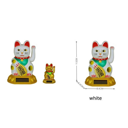Solar Powered Lucky Cat for Fortune Cats
