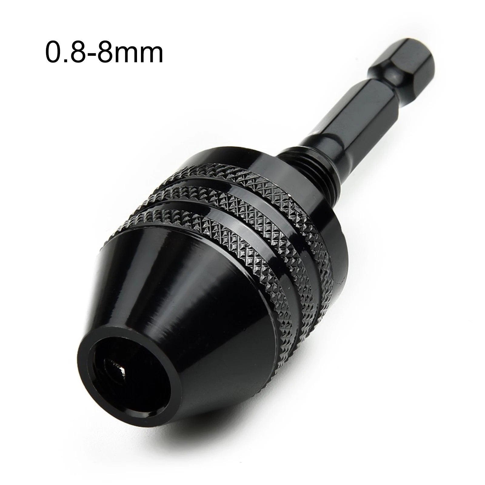 Keyless Drill Bit Chuck Conversion Hex Shank Adapter Quick Change Tool Holder