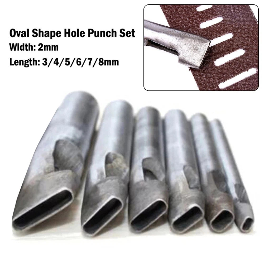 Leather Hole Punch Set for DIY Repairs and Crafting Tools