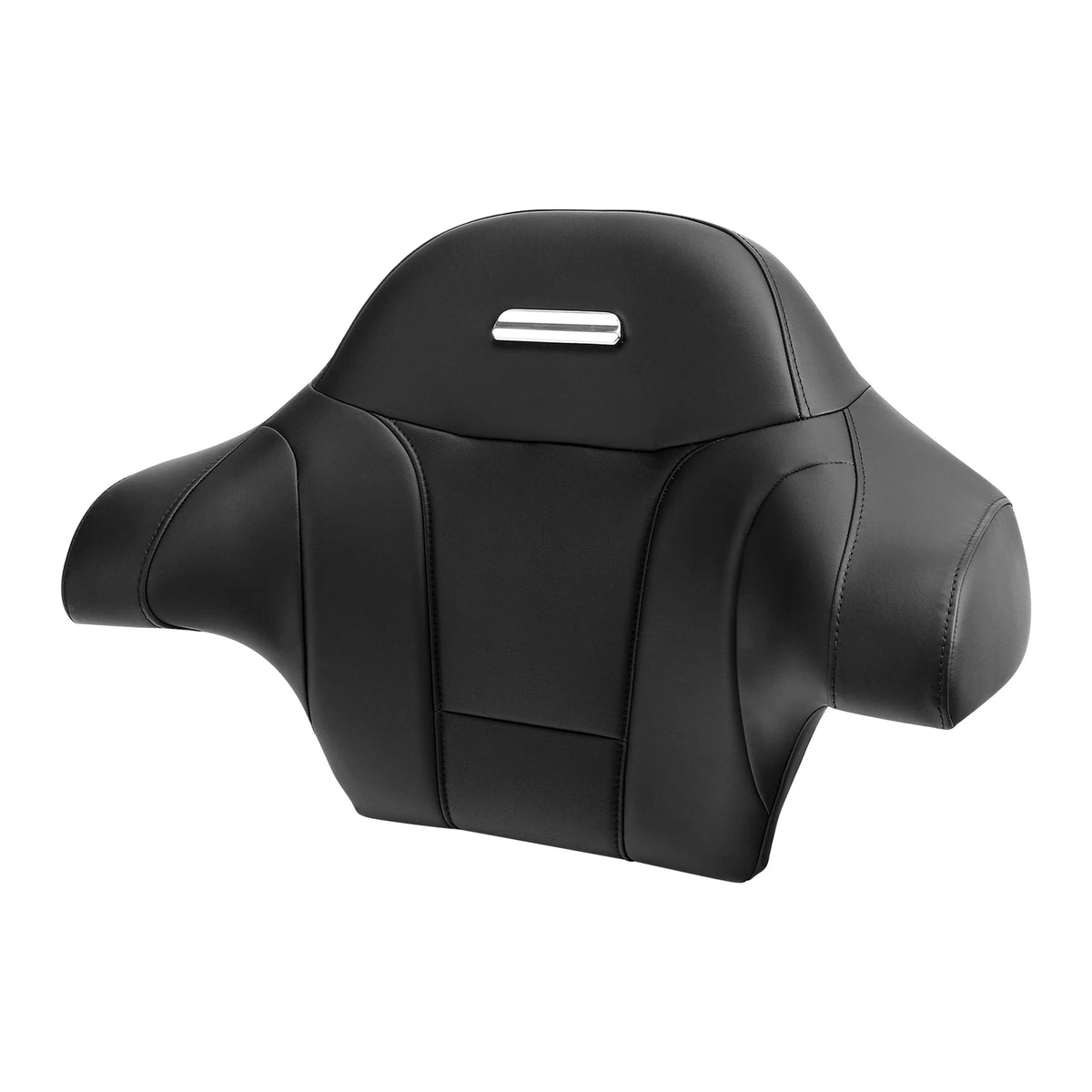 Black Rear Passenger Backrest for Harley Touring Road Glide FLTRX (2014–2025)