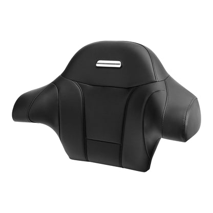 Black Rear Passenger Backrest for Harley Touring Road Glide FLTRX (2014–2025)