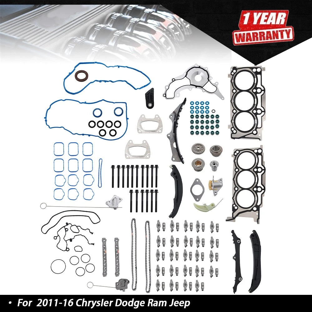 Timing Chain Kit for Chrysler Dodge Ram Jeep (2011–2016)