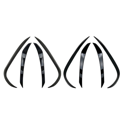 Front Bumper Lip Splitter Spoiler for Mercedes Benz GLB X247 (2020–2021)