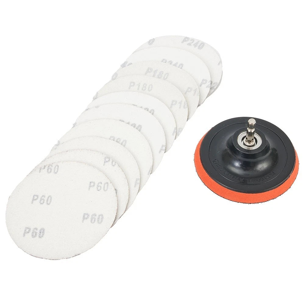 4-Inch Sanding Discs for M10 (M10) - Aluminium Oxide Set