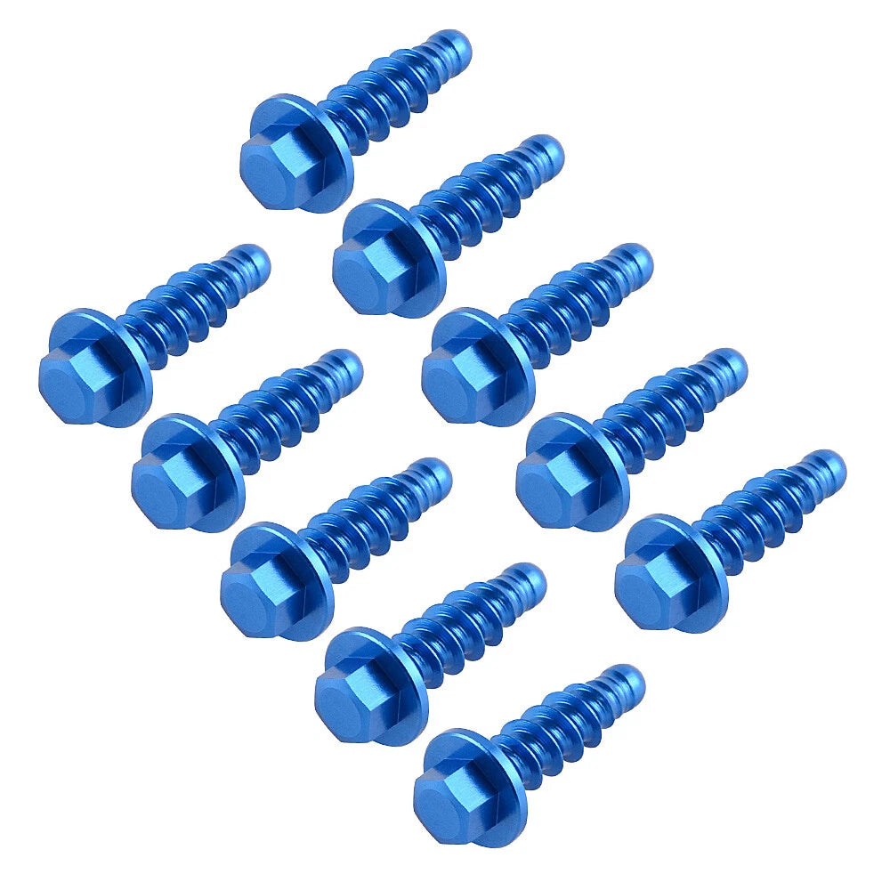 10Pcs CNC Tapping Screws for Husaberg FE250 FE350 FE390 FE450 FE501 FE570