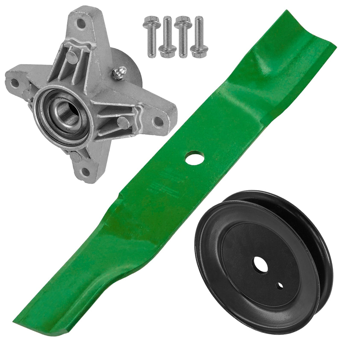 Deck Spindle and Pulley Blade Assembly for Cub Cadet GTX2100 GTX2154 (2000–2000)