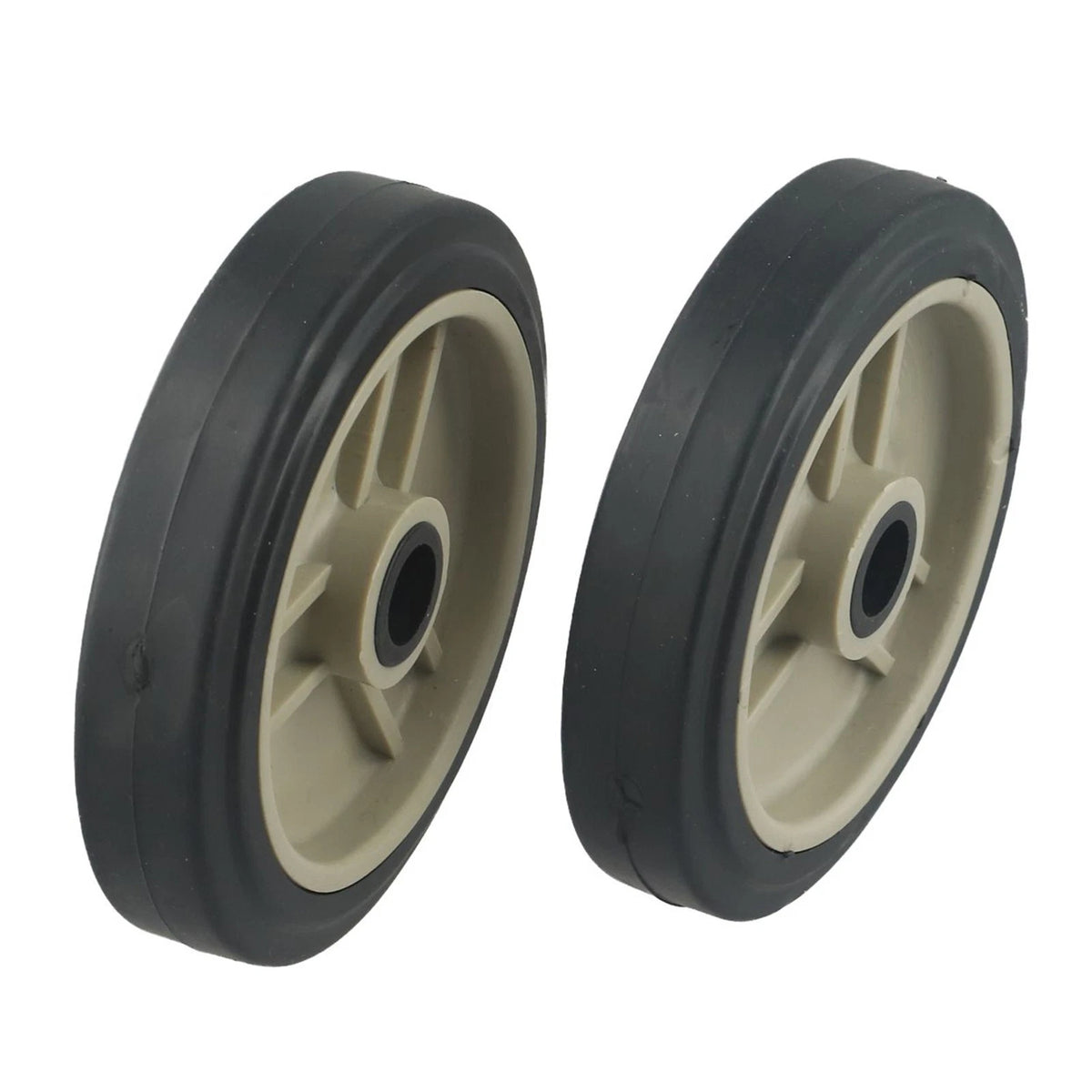 Set of 4 Non-Slip Shock Absorption Caster Wheels for Air Compressor (4 Inch)