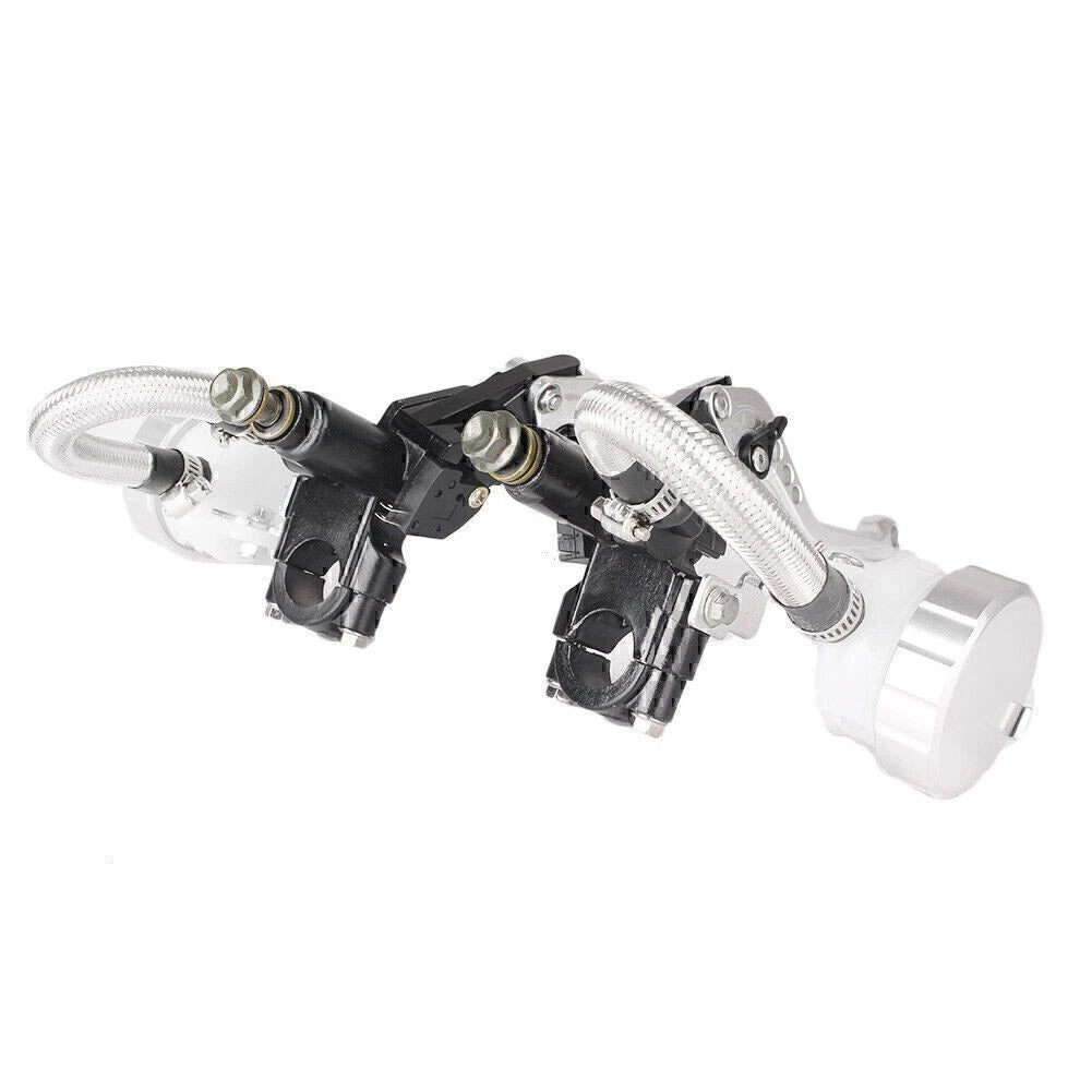 Universal Silver Clutch Brake Levers for Motorcycle 7/8"