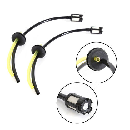 2Pc Fuel Filter Hose Assembly Replacement For Strimmer Trimmer Brush Cutter GX35