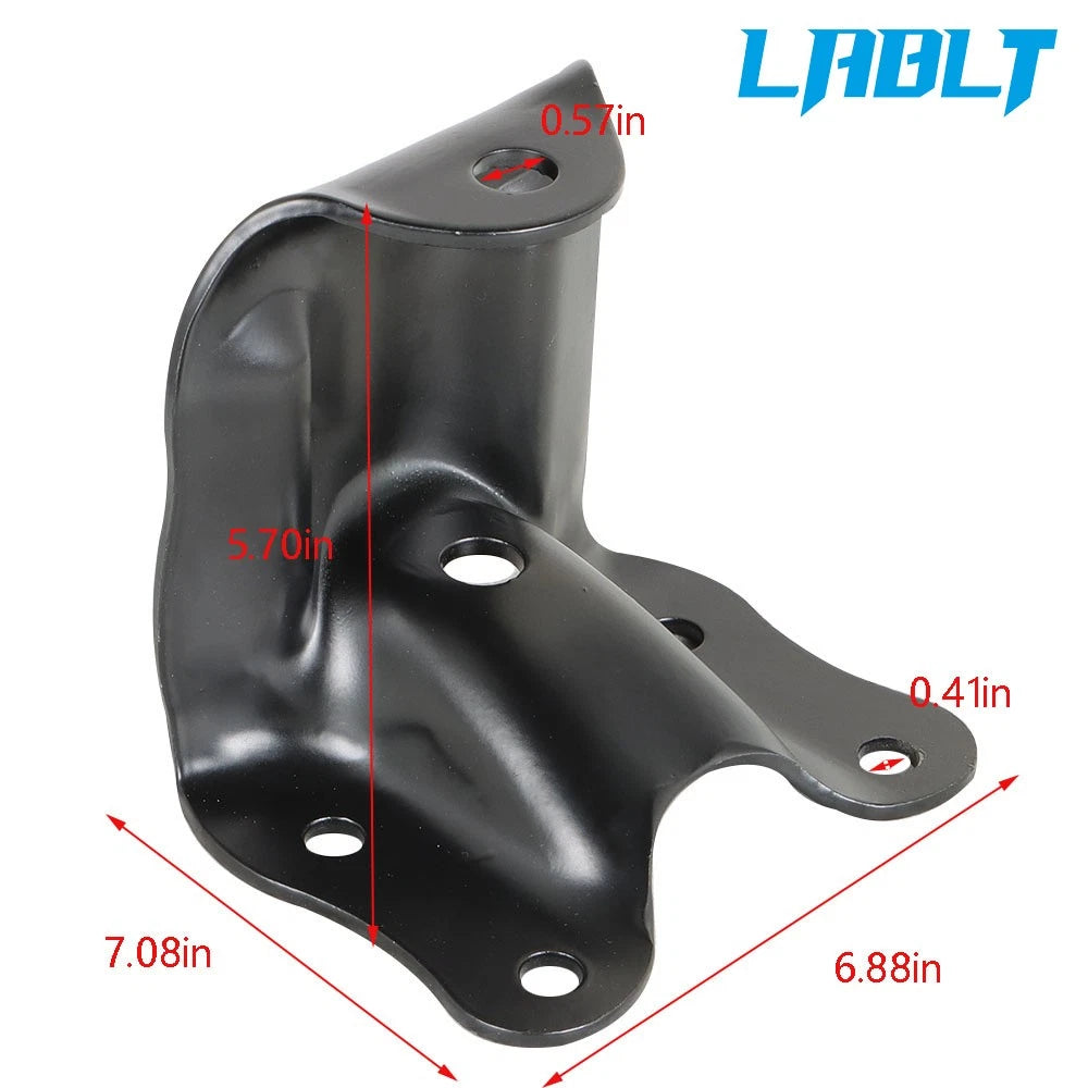 Rear Leaf Spring Shackle Bracket Hanger Kit for Ford Bronco (1980–1996)
