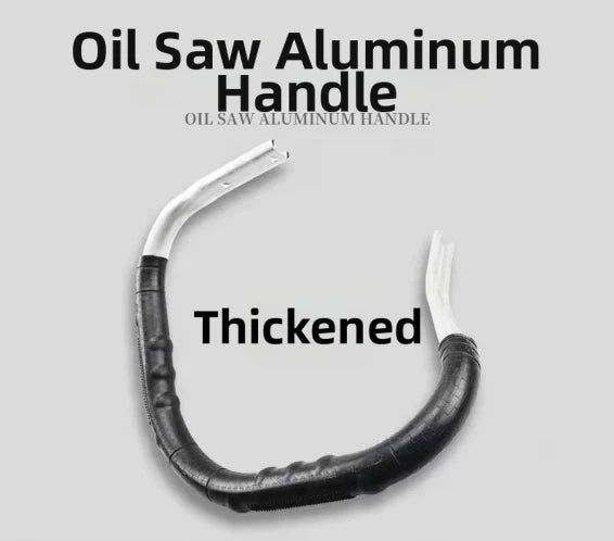 Replacement Chainsaw Handle for 45 52 58 Models (Aluminum, Ergonomic Grip)