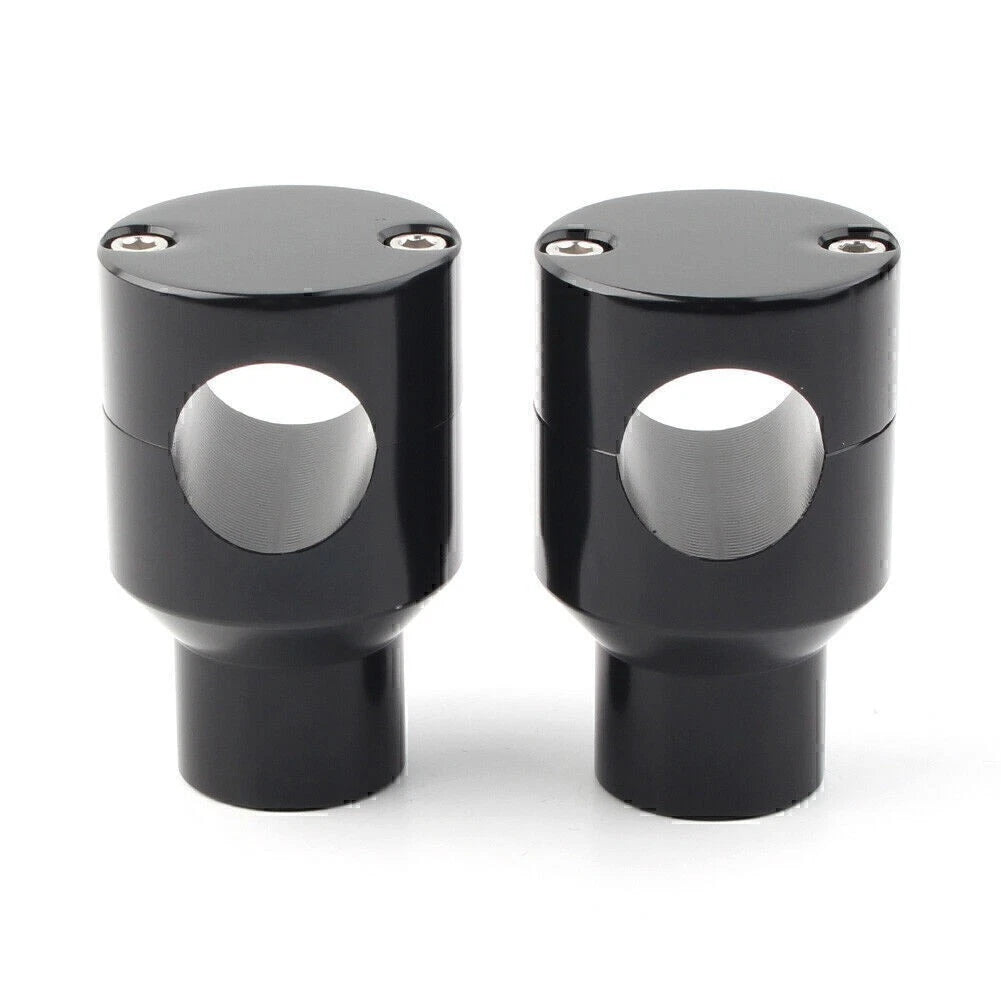 1'' Handlebar Mount Adapter Risers Clamp for Honda Harley
