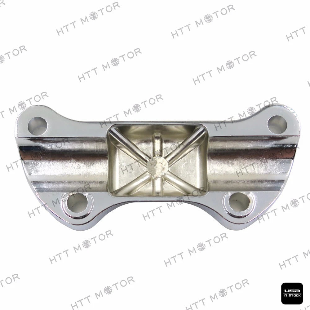 Handlebar Clamp Riser for Harley XL FX FXR Dyna Softail (1974–2006) Chrome