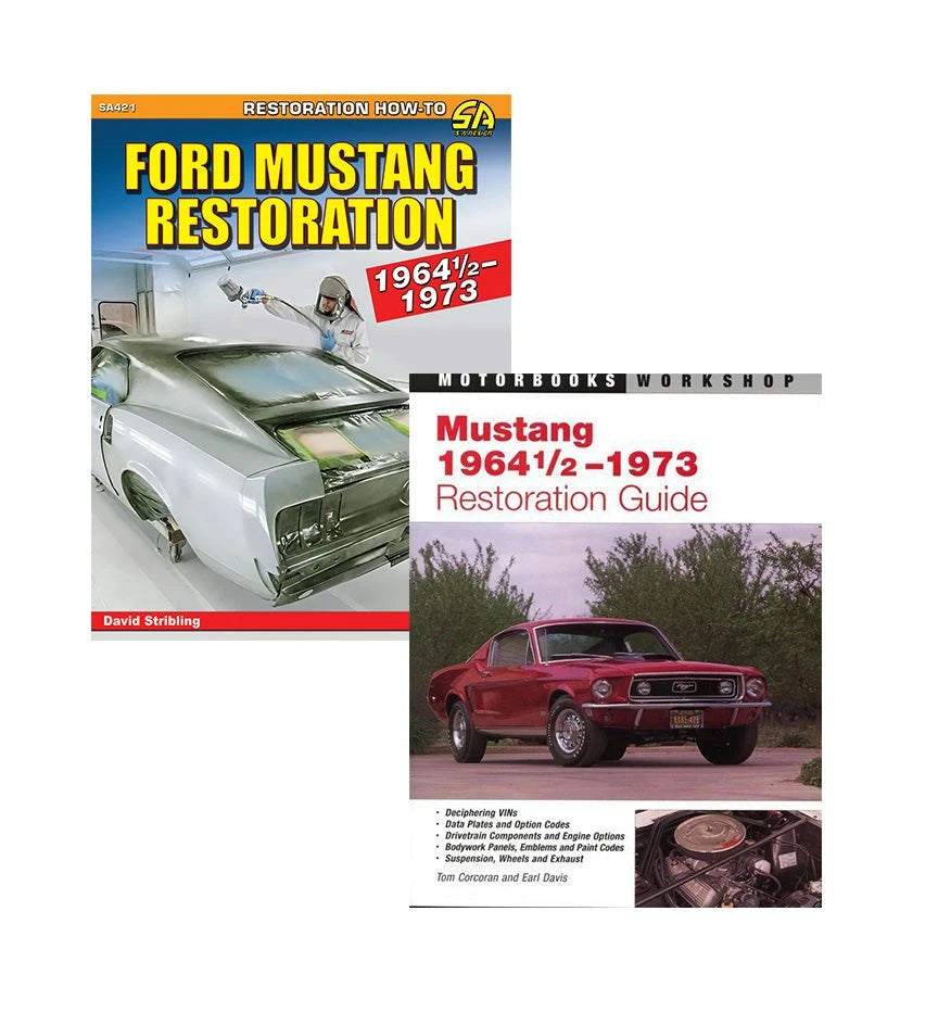 2X Restoration Guide & Reference Books for Ford Mustang (1964–1973)