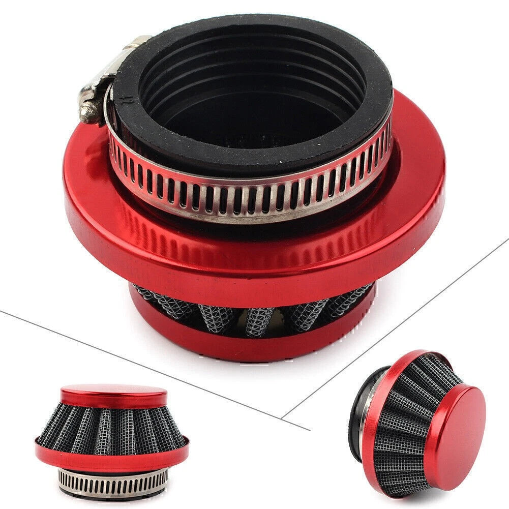 42 44mm Air Filter for 47cc 49cc 2 Stroke Mini Dirt Pocket Bike ATV Quad Red cl