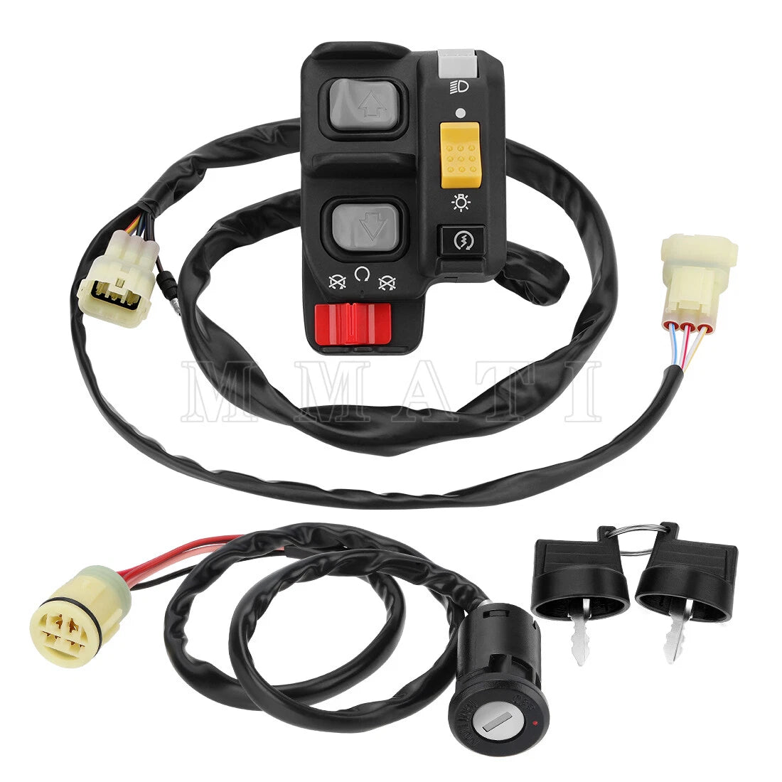 Start Stop Switch & Key Switch for Honda TRX450FE TRX450ES (1998–2004)