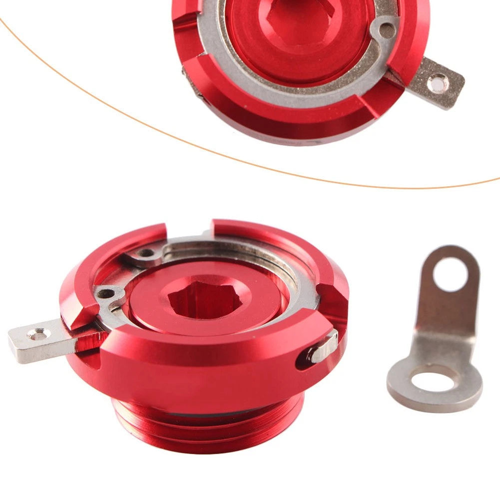 Oil Filler Cap Set for BMW S1000RR (2009–2013) Red