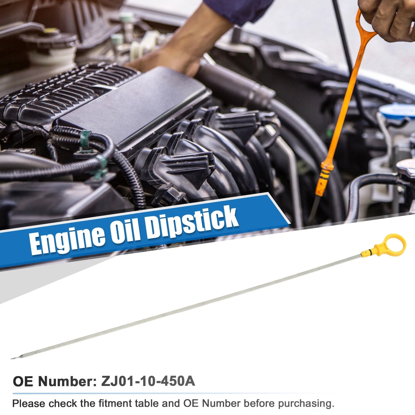 Engine Oil Dipstick Replacement for Mazda 2 Sport Touring 1.5L (2015–2018)