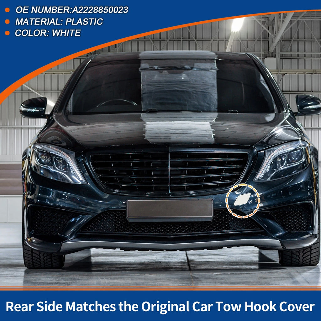 Front Tow Hook Cover Replacement for Mercedes S Class W222 (2014–2017)