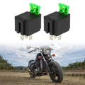 2X 5-Pin 24V 30A Waterproof Auto Relay for Multi-Purpose Use