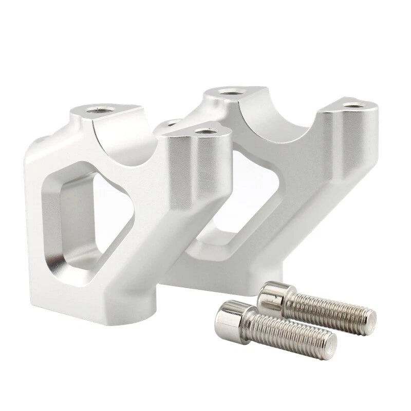 Billet Aluminum Handle Bar Clamp Riser for Tiger 900 GT Pro Low Rally (2020–2022)