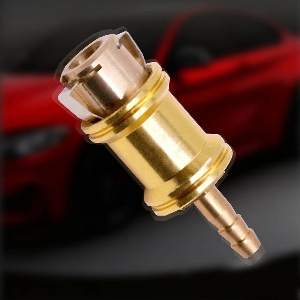 Quick Connect Self Locking Tire Inflator Nozzle Adapter Brass Material