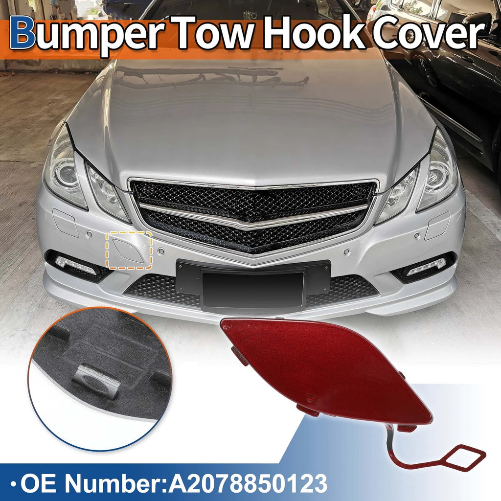 Front Tow Hook Cover for Mercedes-Benz E350 (2010–2014)