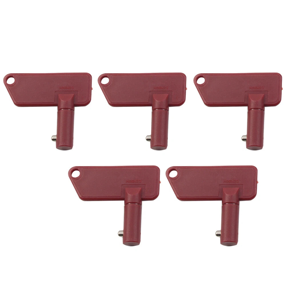 5PCS Ignition Key for Terex Battery Disconnect Isolator