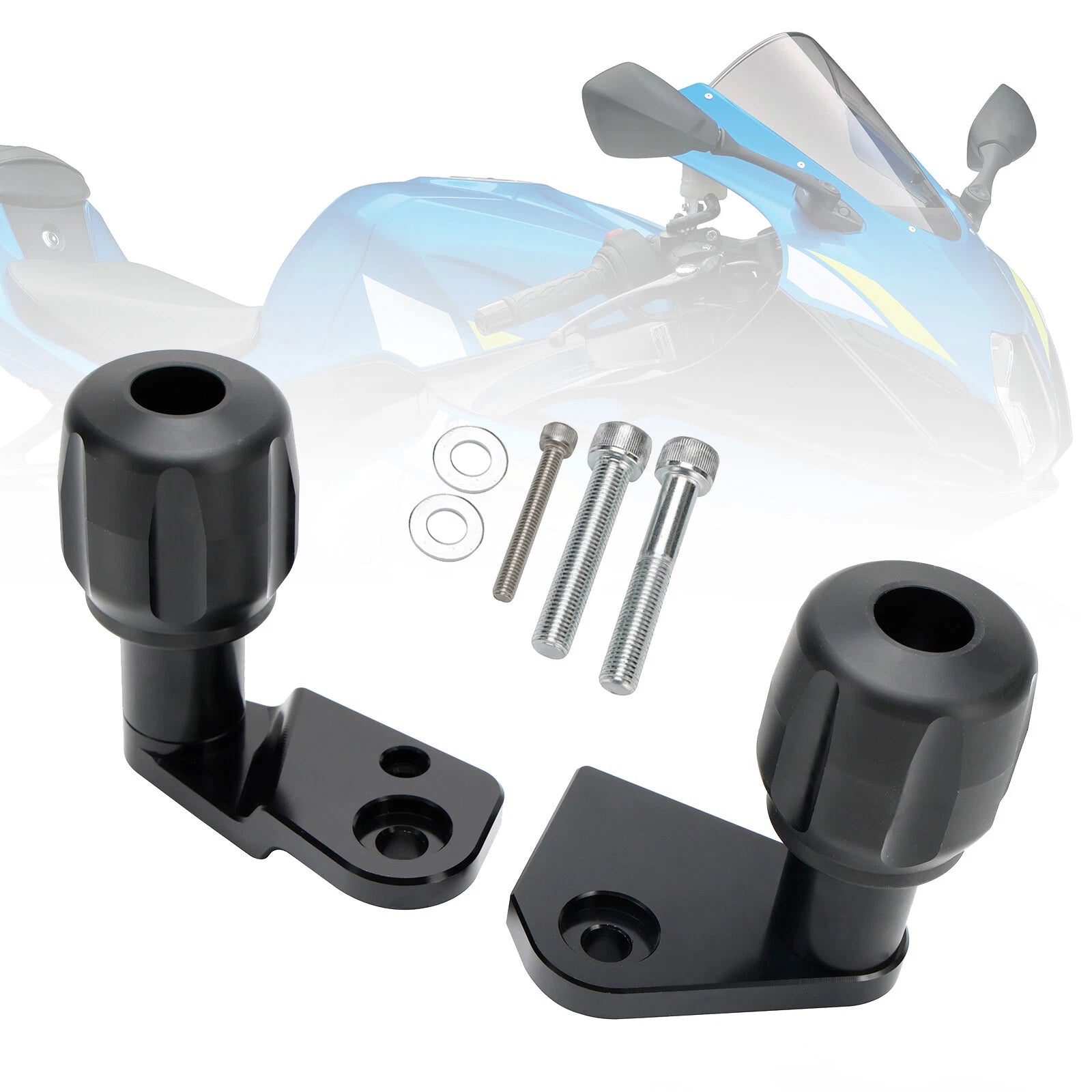CNC Anti-Crash Frame Sliders Protector for Suzuki GSX-R 1000R (2017–2021)