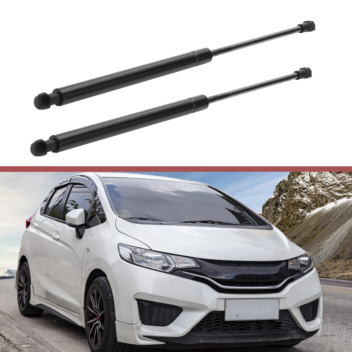 Rear Hatch Lift Supports Struts Gas Spring Set for Honda Fit (2015–2020)