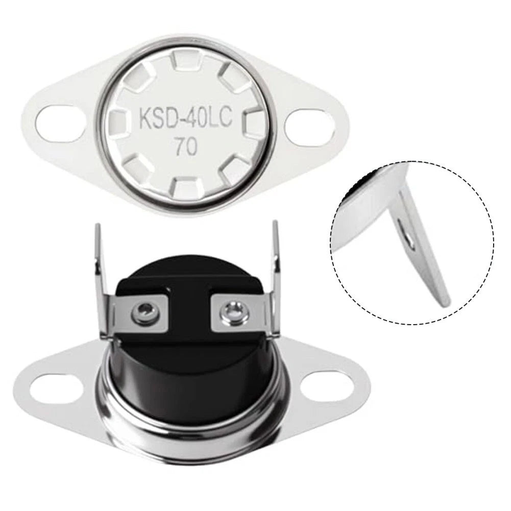 Replacement KSD40LC 70 Thermal Fuse Switch for GE Microwaves